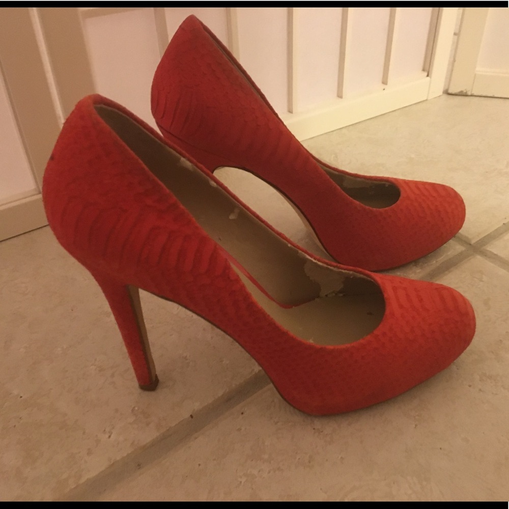 INC high heel platform shoes